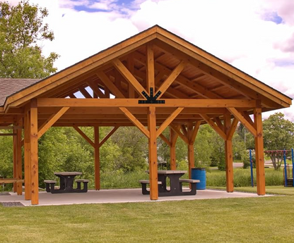 24.0"x13.5" Powder Coated 12 Pitch Gable Plate (1 pc). Heavy Duty 3mm Structure Steel for Decorative Gable Plate, Cedar Gable Bracket, Steel Truss Base Fan for Truss Roof Plate, Pergola Plate.