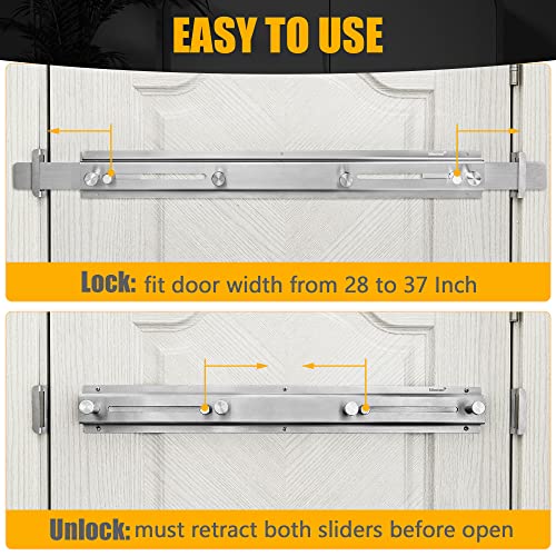 door bar lock