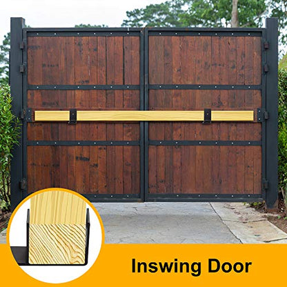 Adjustable Door Barricade Brackets