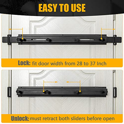 door brace security bar