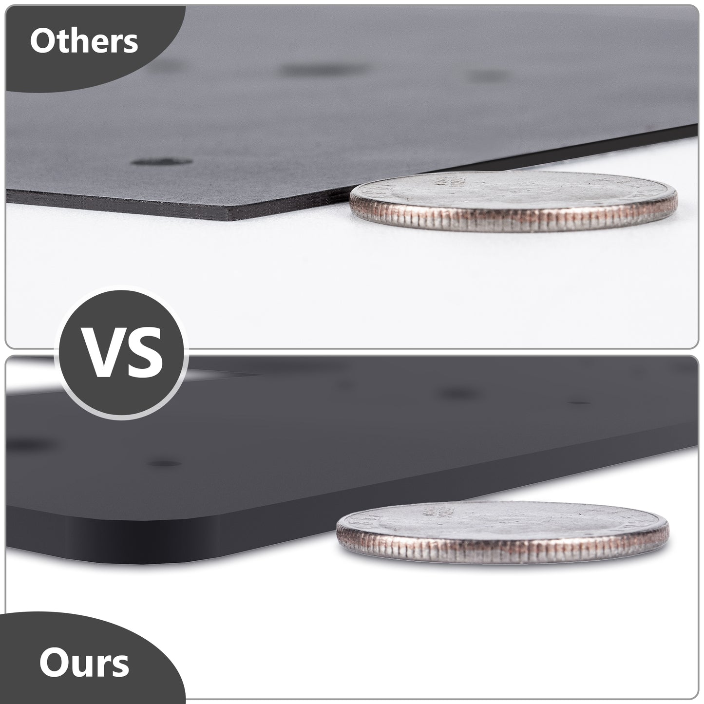 Cross flat bracket