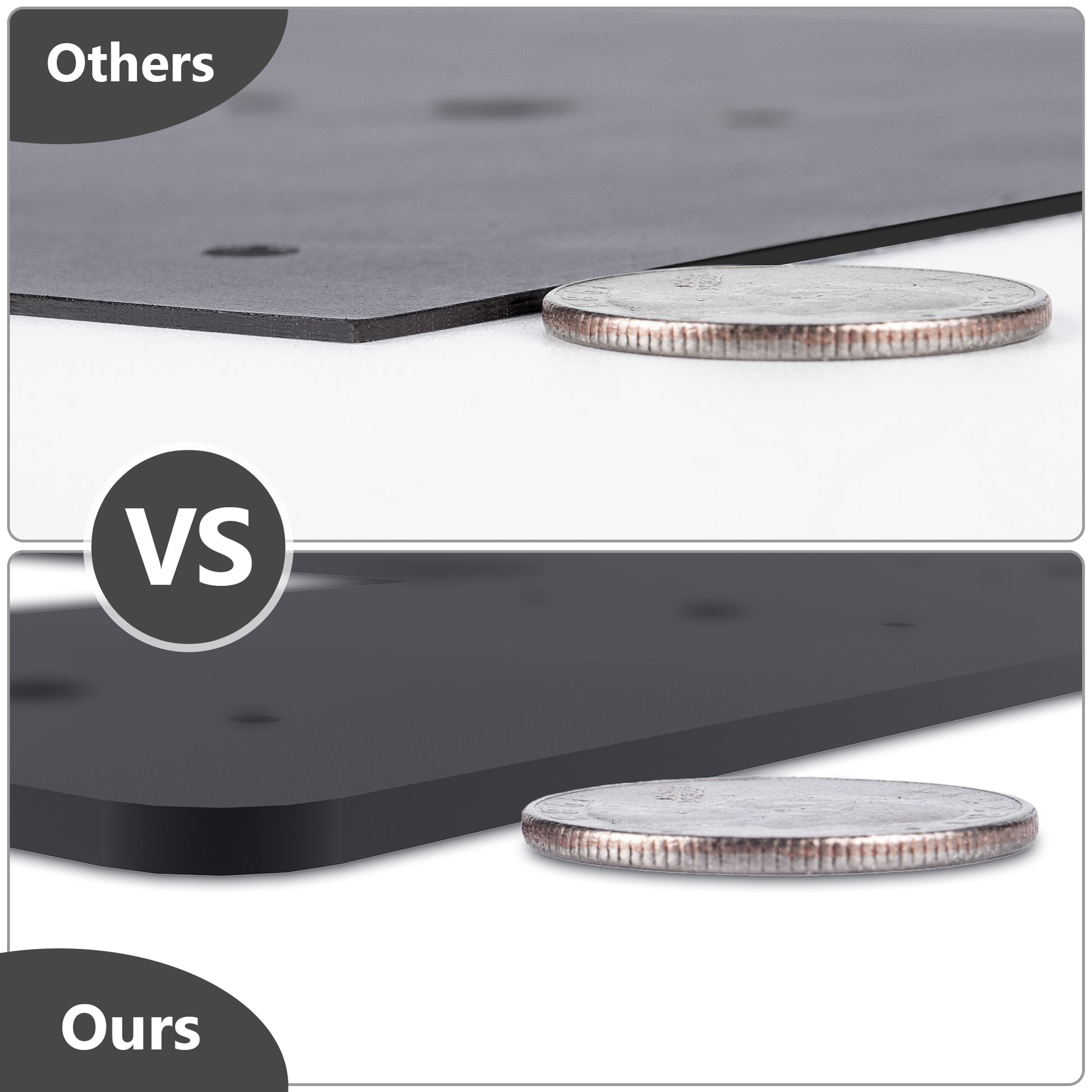 Cross flat bracket