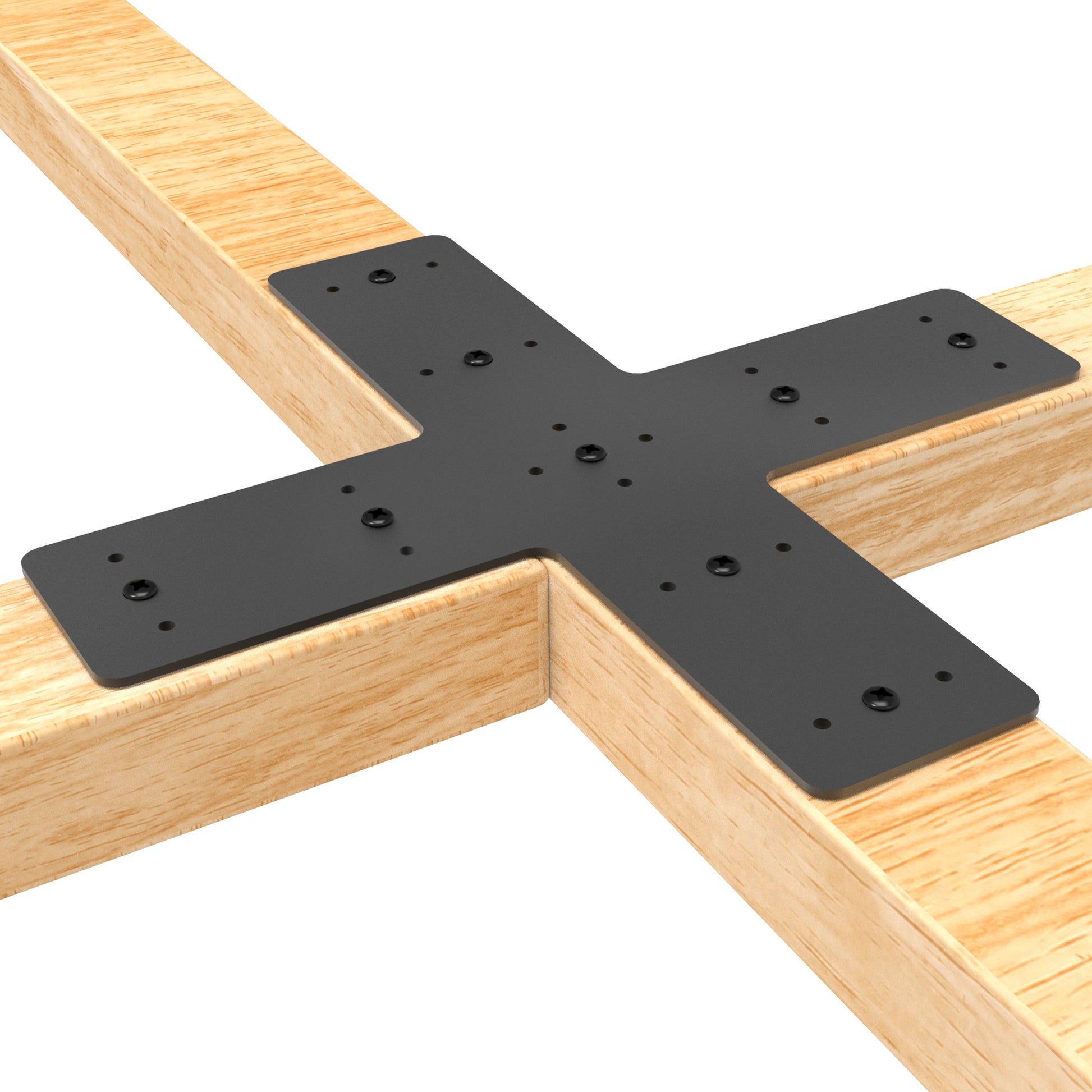 Cross mending plate