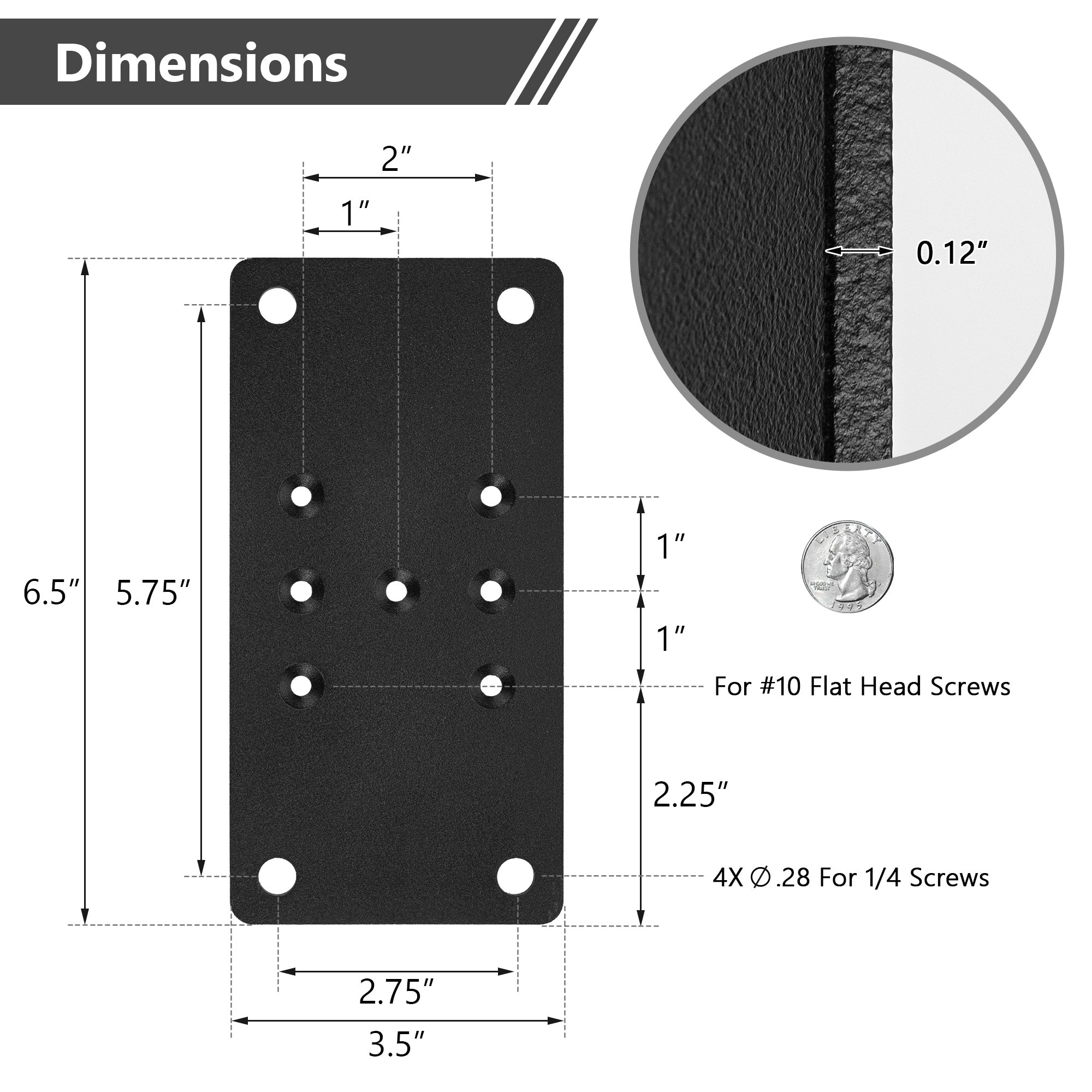 4x4 Post Anchor Plates (2 pcs)- Perfect for Deck Railing, Wood Fence ...