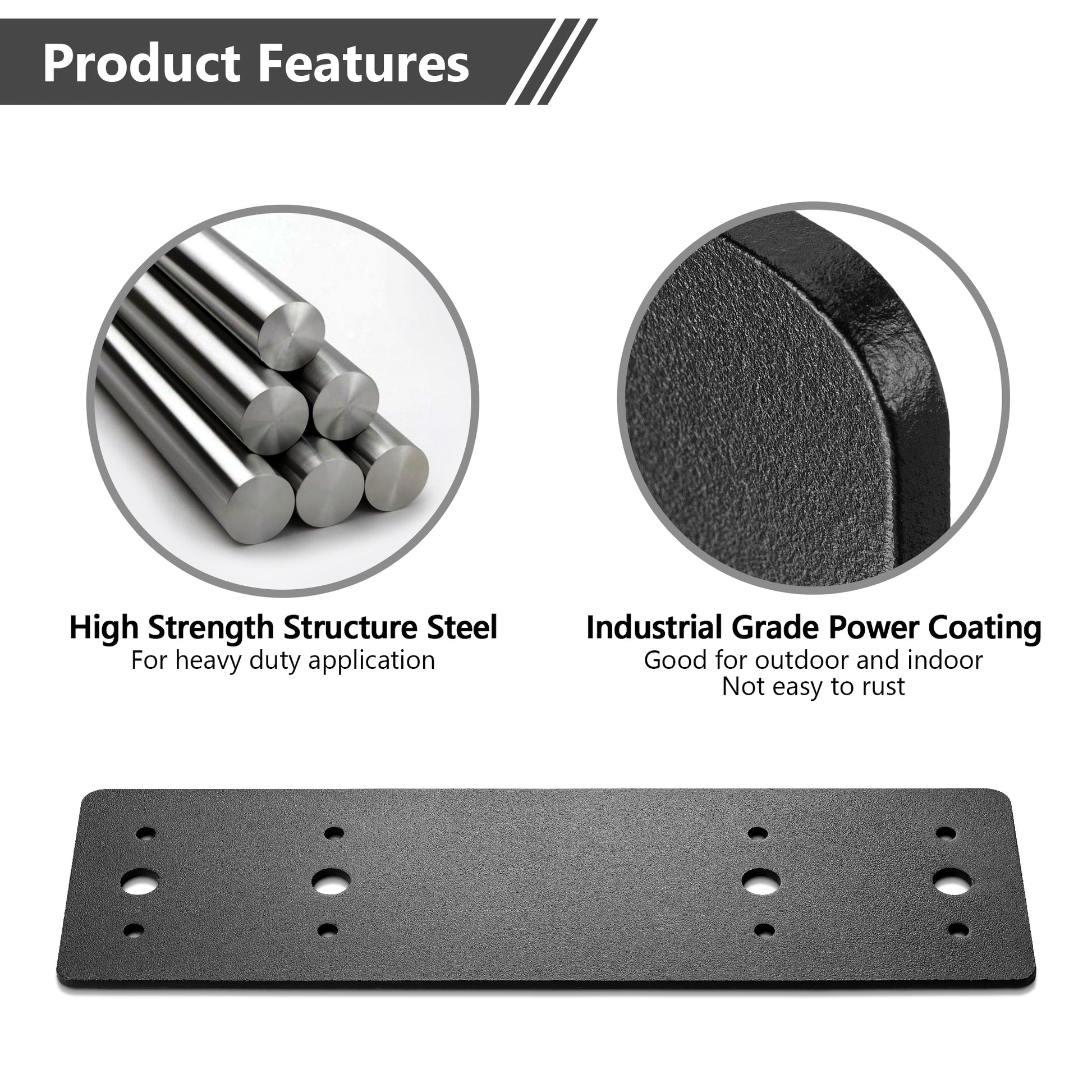 metal plate with holes